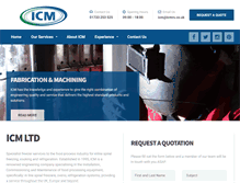Tablet Screenshot of icmrs.co.uk